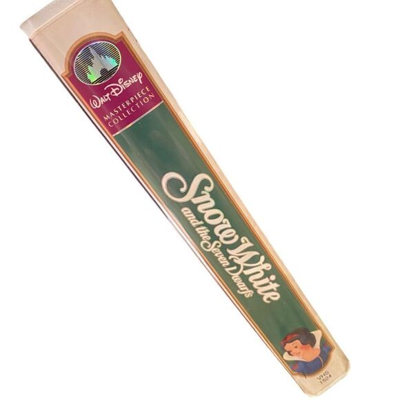 Rare Vintage VHS Walt Disney's Masterpiece Snow White and the Seven Dwarfs 1990s - Picture 4 of 4